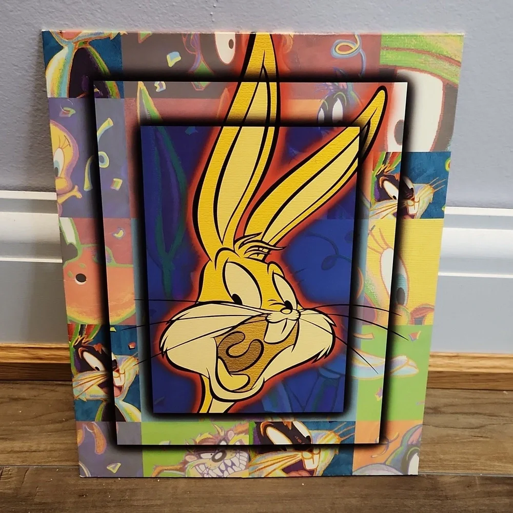 Vintage school folder Bugs Bunny Looney Tunes from 1999
